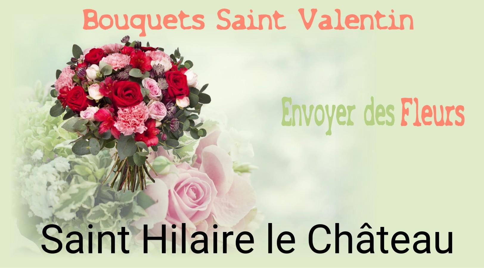 Roses de Saint-Valentin livrées à Saint-Hilaire-le-Château
